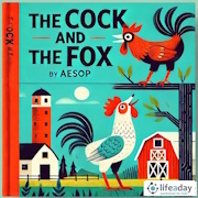 การ์ตูนภาพสองภาษา The Cock And The Fox